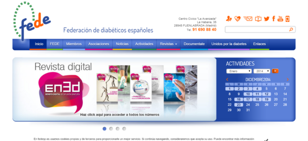 A Federaci&oacute;n de diab&eacute;ticos espa&ntilde;oles (Fede).
