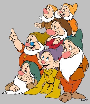 Animators believe Walt Disney had amazing eyebrows. Therefore, all of the dwarfs, except Happy, had eyebrows that matched Disney's.