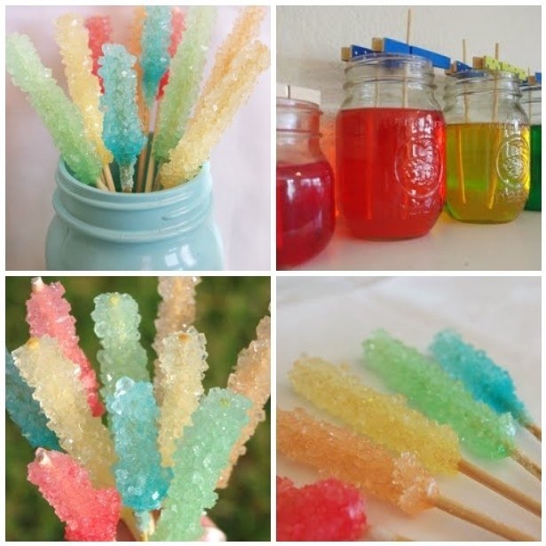 Learn about crystals and make your own rock candy.