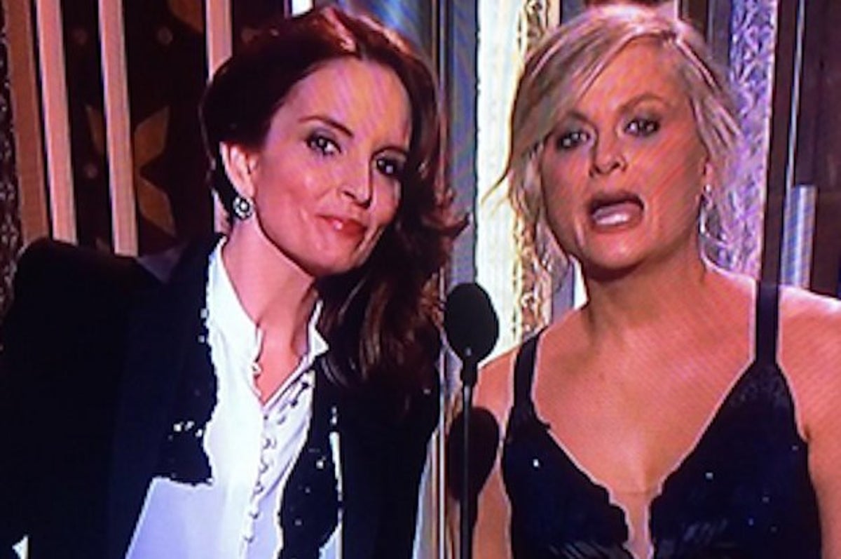 Tina Fey Sex Porn - Tina Fey's Tuxedo Was The Best Piece Of Clothing At The Golden Globes