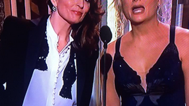 Tina Fey's Tuxedo Was The Best Piece Of Clothing At The Golden Globes