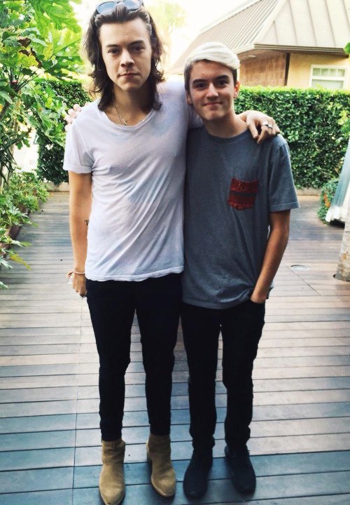 Is it cold out Harry or are you just happy to see us?