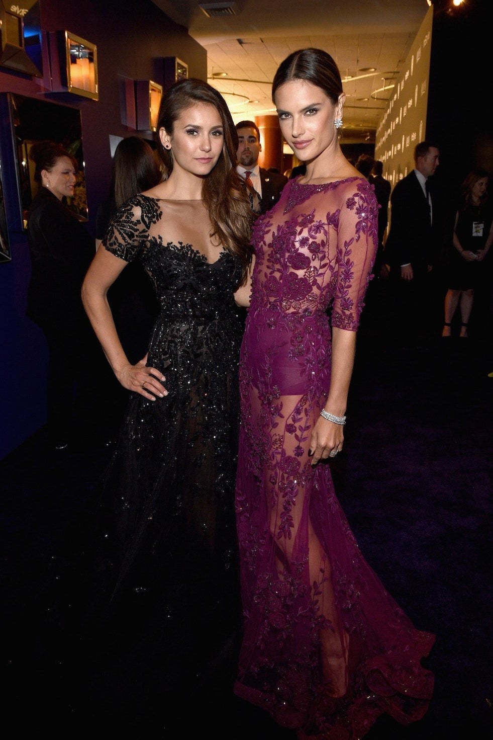 Nina Dobrev et Alessandra Ambrosio