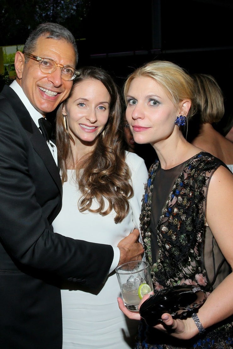 Jeff Goldblum, Emilie Livingston-Goldblum et Claire Danes