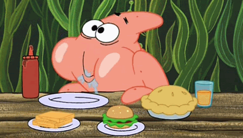 Demasiada felicidad, demasiado amor, demasiada comida.
