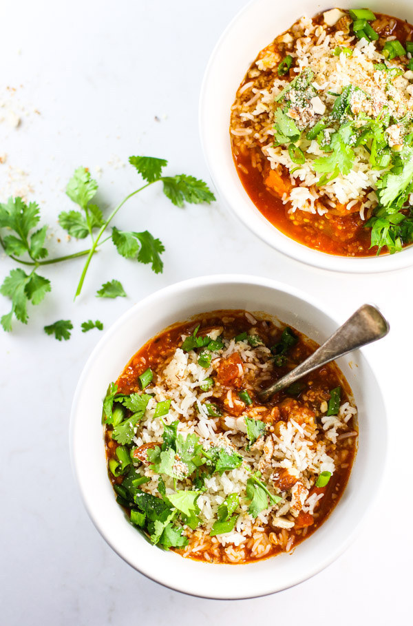 Quinoa Chicken Curry Bowls