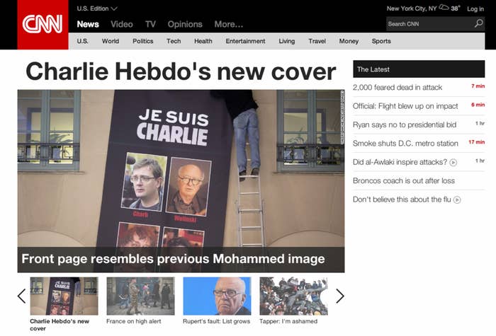 Here S Who Is And Isn T Publishing The New Charlie Hebdo Cover Image