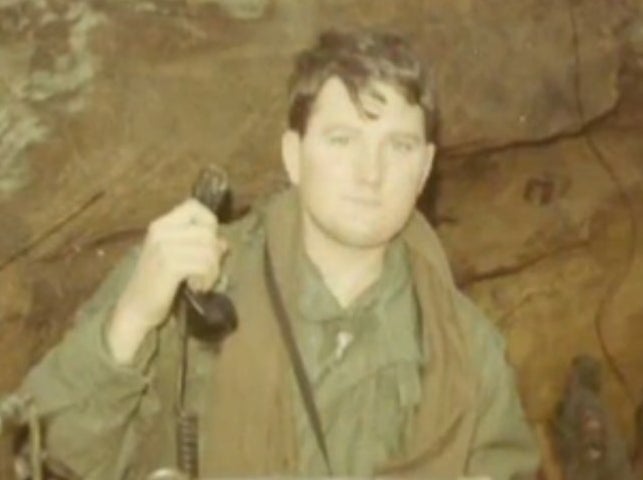 Andrew Brannan during his service in the U.S. army.