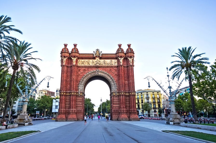 Arc de Triomf de Barcelona.