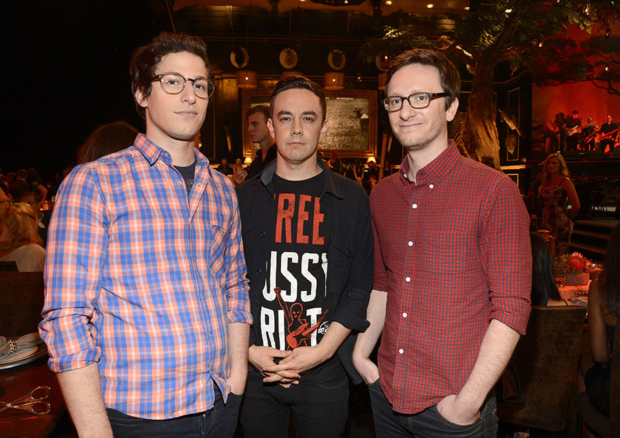 The Lonely Island consists of Kiv Schaffer, Jorma Taccone, and Andy Samberg. They met in high school and now do wonderful things on "SNL," like provide us with a song we can sing to congratulate ourselves a successful copulation job.