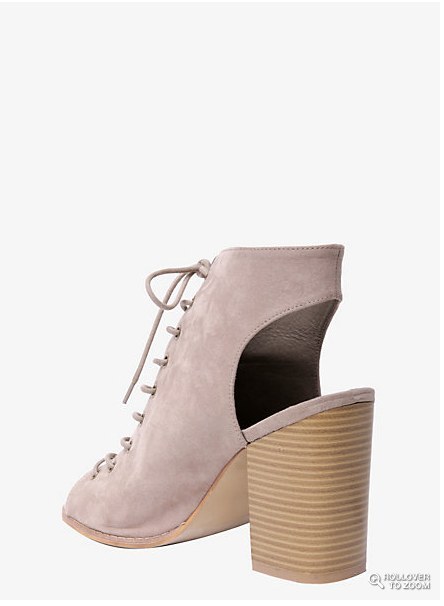 Torrid peep clearance toe booties