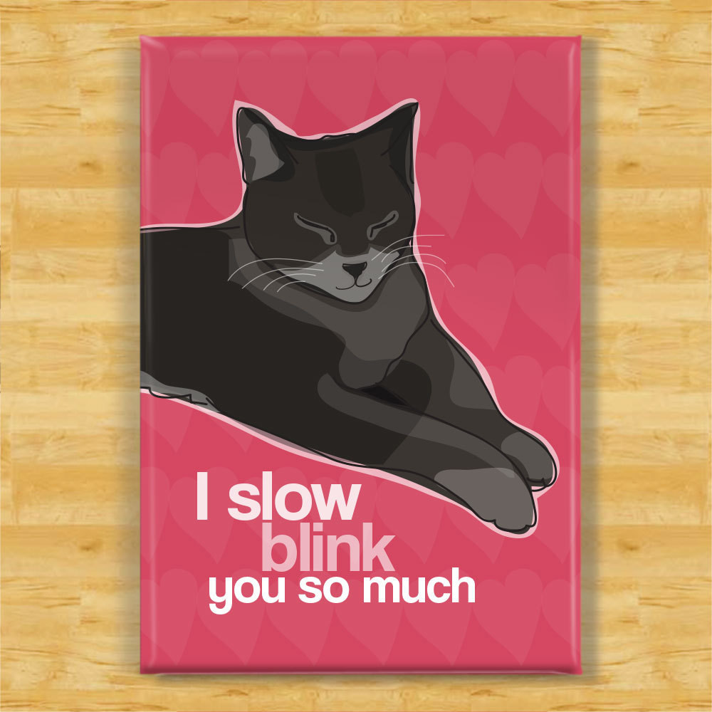 Kitty Love Magnet, $5.99