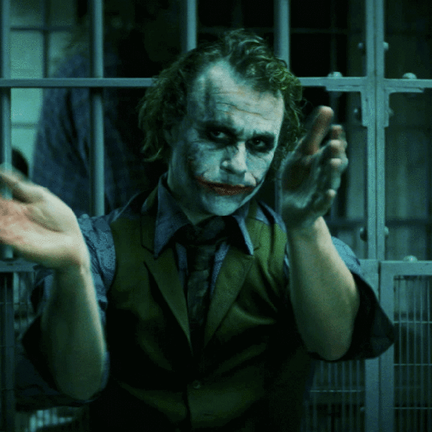Because lets face it with how are emotions have been we are all jokers of the world. Unstable, but very dedicated :)