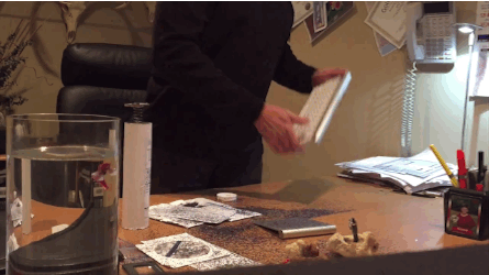 Son Pranks Dad With Glitter Bomb Mail 