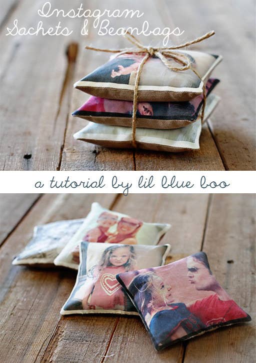 Transfer paper + fabric + delish smells. Get the how-to here.