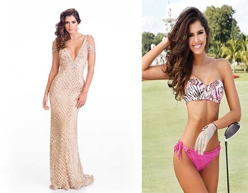 Pageant experts have touted her as a winner, after her official photos we can see why. Her interview shows a beautiful personality, she's witty and bubbles and we love her official gown selection, she rocks it. Not the strongest body of the bunch in swimwear but she has a face that makes up for it.