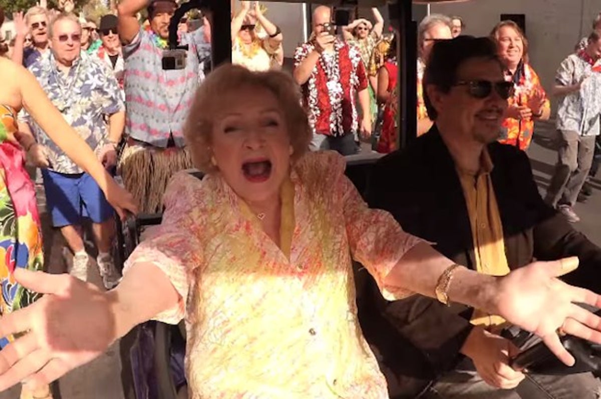 Betty White Receives A Surprise Birthday Flash Mob, Is Overcome With Joy