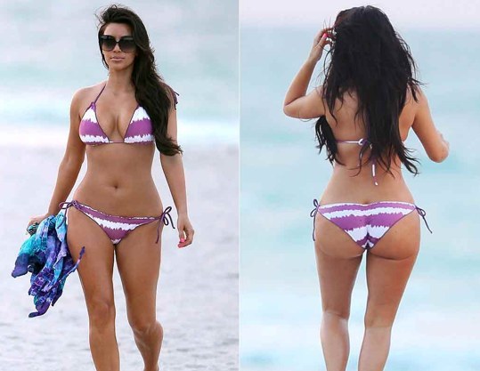 I'm just going to pretend all I can see is how cute her bikini is