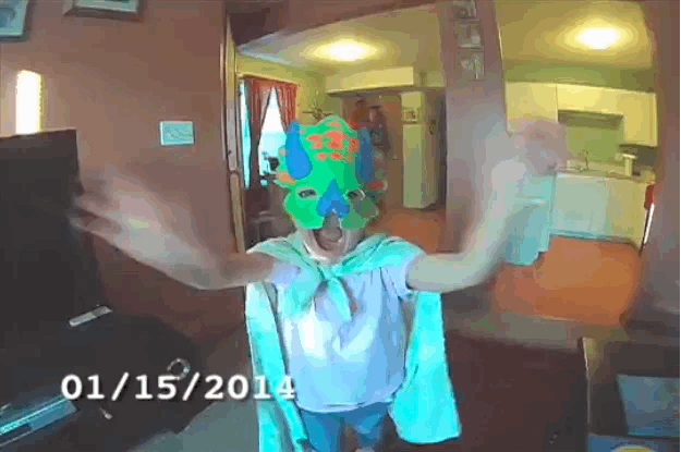 "It's exhausting just to watch her," joked Afani about looking back at a year's worth of Layla footage. "Sometimes kids just don't run out of energy. After seeing the way she had me running around all year, I'm surprised I made it in one piece."