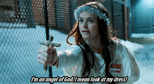 If those other reasons aren't enough (which frankly, they should be) consider it the best kind of medicine if you’re missing Orange Is The New Black in the offseason. Except add more violence and real talk about patriarchy. Bitch Planet even has its very own angel.
