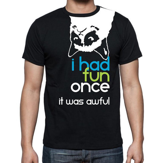 For when your friends want you to go out and party, and you'd rather just stay home and sleep.