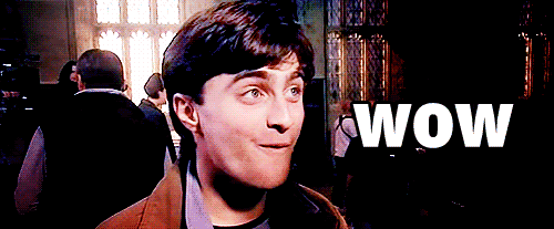 NOPE. I'm just genuinely excited all the time.