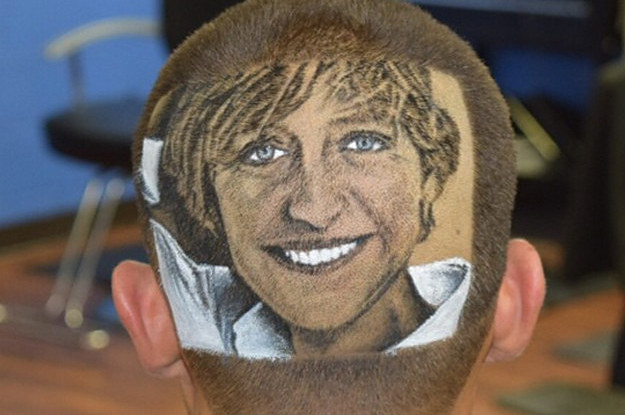 This Barber Shaved An Impressive Portrait Of Kim 
