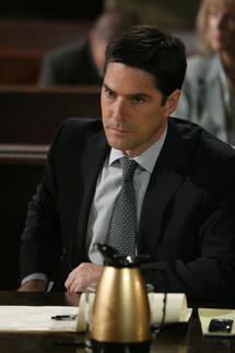 Season 3: Episode 19When Hotch profiles the defense attorney in court after he calls behavioral analysis "intellectual guess work" and nails it. #BOSS