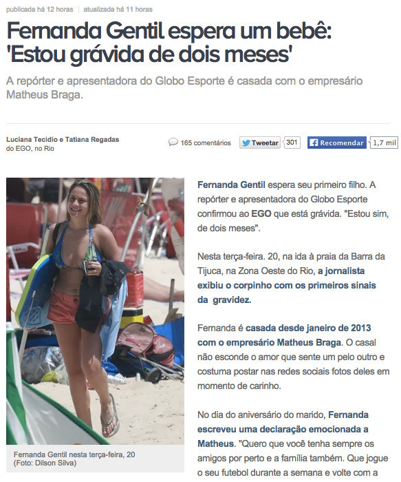 (Indireta recebida.)Lembrando que o fato dela estar grávida não tem a ver com o erro de criticar o corpo de alguém.
