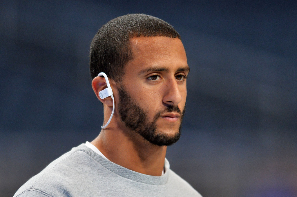 Though uniform violations are standardized at the beginning of the season, they represent another realm in which the NFL regulates the non-essential parts of their players' jobs. The uniform requirements serve a fine purpose: A mismatched team sort of ruins the illusion of one impenetrable unit. But earlier this season they fined Colin Kaepernick $10,000 for wearing Beats By Dre headphones before and after the game. The NFL is sponsored by Bose, but Kaepernick (along with a few other players) are sponsored by Beats.