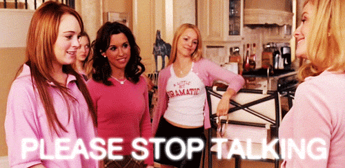 When someone said something really stupid and this was the nicest thing you could think of.