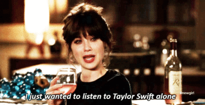 "If the high was worth the paaaiiiiin." IS IT, TAYLOR?! IS IT?