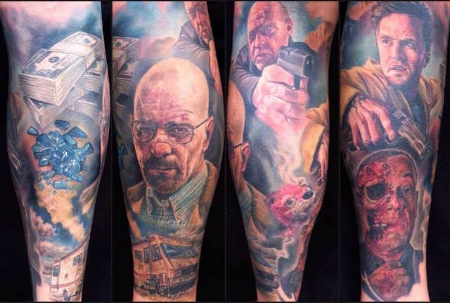 23 Tatuajes De Manga En La Pierna Locamente Elaborados Los tatuajes en los hombros se están convirtiendo rápidamente en algunas de las piezas de arte de la piel más populares. 23 tatuajes de manga en la pierna