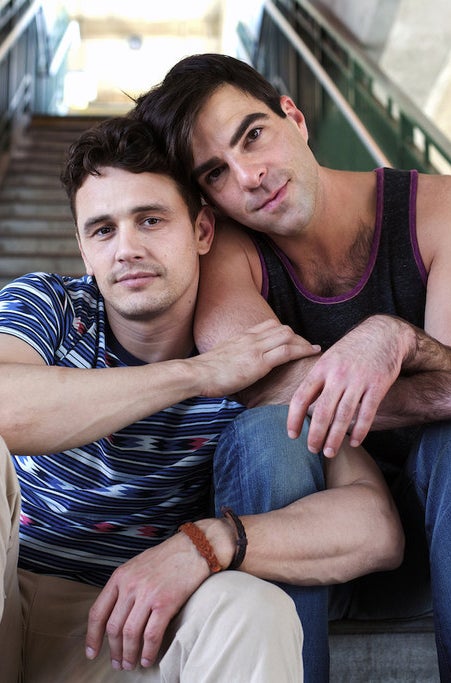 James Franco and Zachary Quinto in I Am Michael