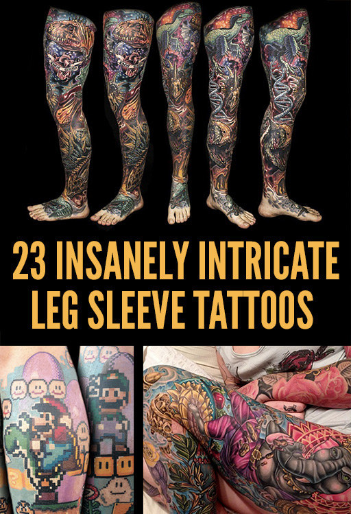 150 Excellent Leg Tattoo Designs for Guys and Girls 2022