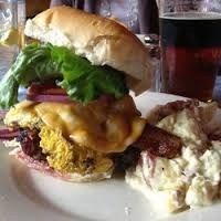 Located in Bloomfield (an historic neighborhood known as "Pittsburgh's Little Italy"), Tessaro's giant burgers are as much a landmark as the community! Grilled over wood fire and with a variety of toppings to choose from, you've never been so happy to be so full!