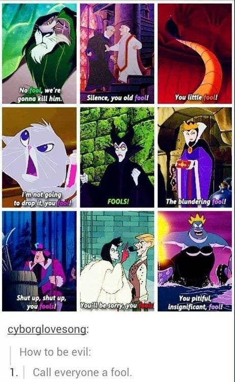 Times Disney Villains Totally Summed Up How You Feel Times Disney Villains Totally Summed Up How You Feel