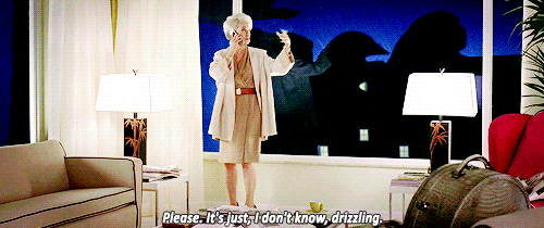 Glenn Close plays a poor mans Meryl Streep trying to climb the fashion ladder one UGG boot at a time.