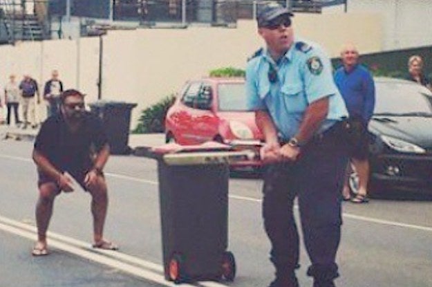 This Cop Didn T Let Work Get In The Way Of A Good Time On Australia Day