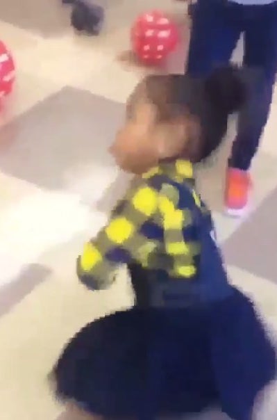 Stop Everything And Watch This Crunk Baby Getting Her Life