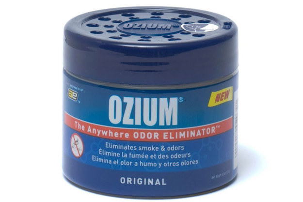 Get rid of those funky smells instantly with the Ozium Air Freshener.