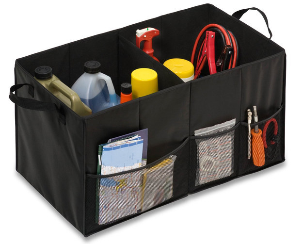 Organize your junk with Honey-Can-Do's Trunk Organizer.