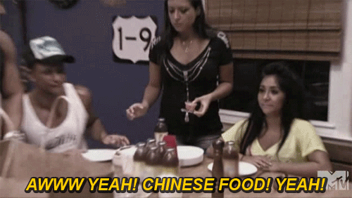 Naturally they always seem to bring the most stinky-ass food.