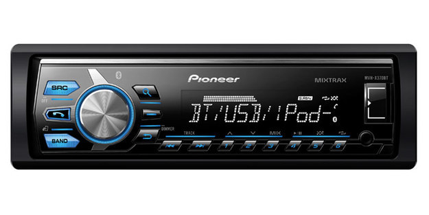 Step into the future with Pioneer's MVH-X370BT Digital Media Stereo.