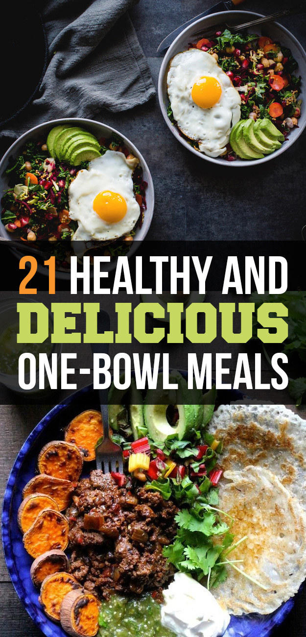 21 Healthy And Delicious One-Bowl Meals