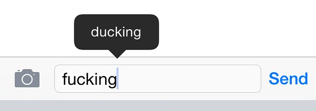 Apple Knows You Didn't Mean to Type 'Ducking' - The New York Times