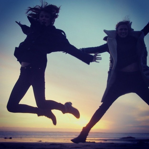 Best friends, loud music, windows down...nothing better!