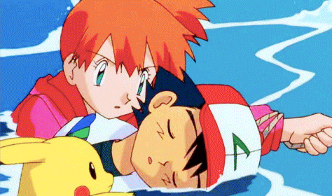 Ash Ketchum, you wouldn't be saving the world if it weren't for Misty saving your butt all the time.
