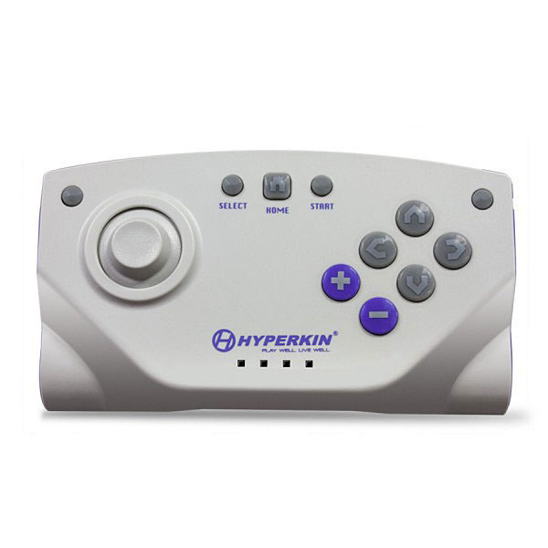 The RetroN 5 is a pretty cool device as it allows you play games from many different old-school consoles like the NES, Famicon & Genesis all from the same device and allows you to create screenshots as you play. Thank god you can use NES, SNES & Genesis controllers with the RetroN 5 because the controller for the RetroN 5 is garbage with a cheap plasticly feel and a non-responsive analog stick. The console would have been better off not shipping with a controller and instead give the player instructions on how to find an old-school controller.