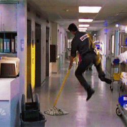 The floor will be covered in dirt for weeks.